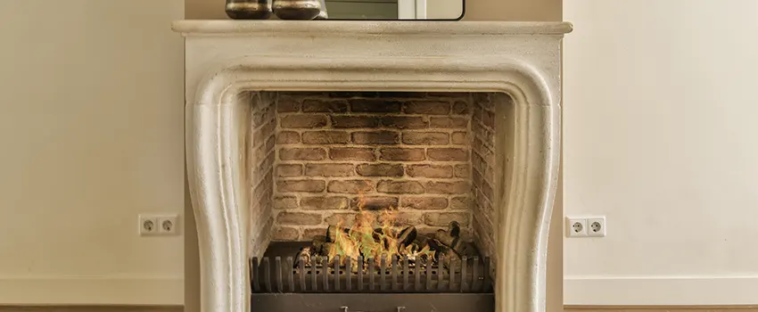 Vintage-style Fireplace Redesign in Whitby, Ontario