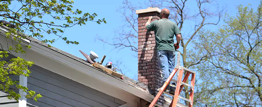 Vinyl and PVC Chimney Flashing Installation in Whitby, ON