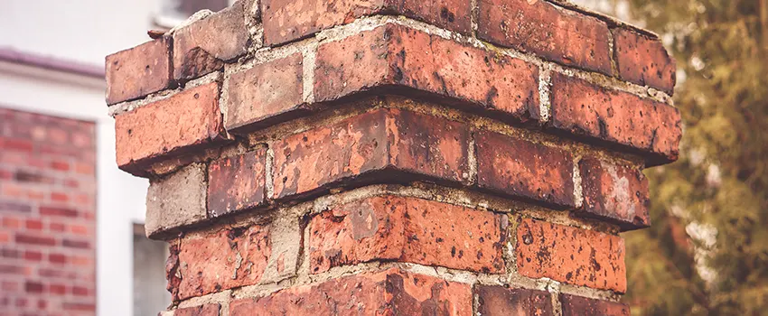 Cracked Chimney Bricks Repair Cost in Whitby, Ontario